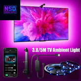 Ambilight Tv Kit Led Smart Light Strip with Camera for Tv Synchronization Tv Backlight Sync to Screen 5V Usb 5M 3.8M App Control